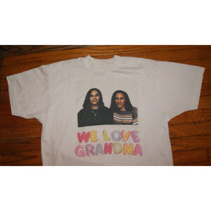 Vintage We Love Grandma TShirt Mens Large FOTL Best Made USA 90s Balloon Letters